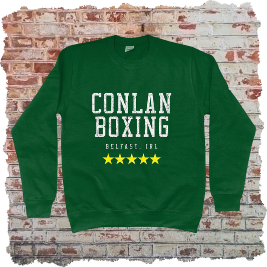 Conlan Boxing Belfast Sweatshirt (Green)
