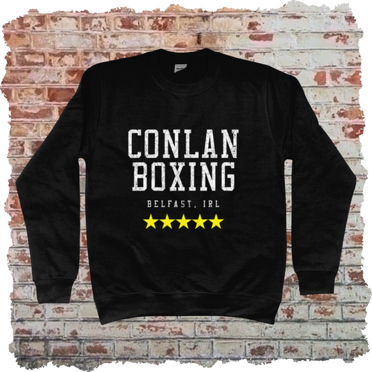 Conlan Boxing Belfast Sweatshirt (Black)