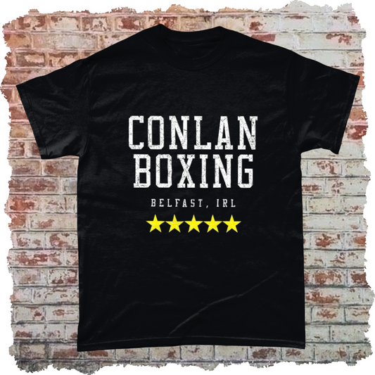 Conlan Boxing Belfast Tee (Black)